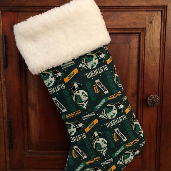 Set of 4 Harry Potter Houses Christmas Holiday Stockings - Picture 3 of 6